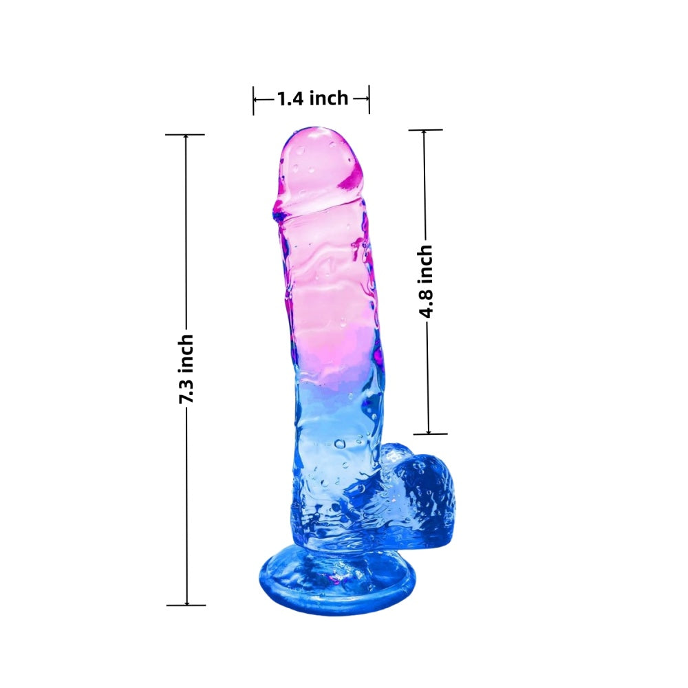 Loveangels Mermaid Dildo 7" Sizing