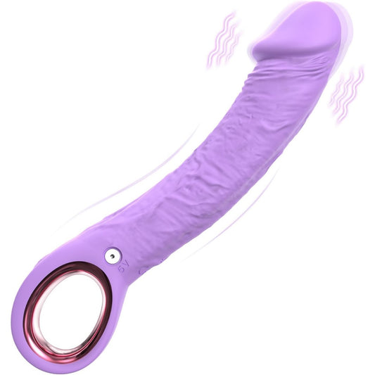 Loveangels Purple Stiffy With Handle