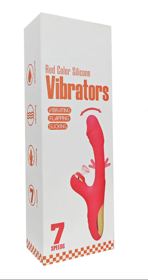 Loveangels Rabbit Vibrator with Air Pulse and Flickering Pendulum box