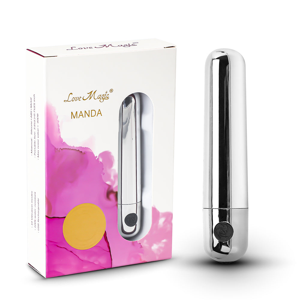 Loveangels Rechargeable 10 Speed Bullet Vibrator Box