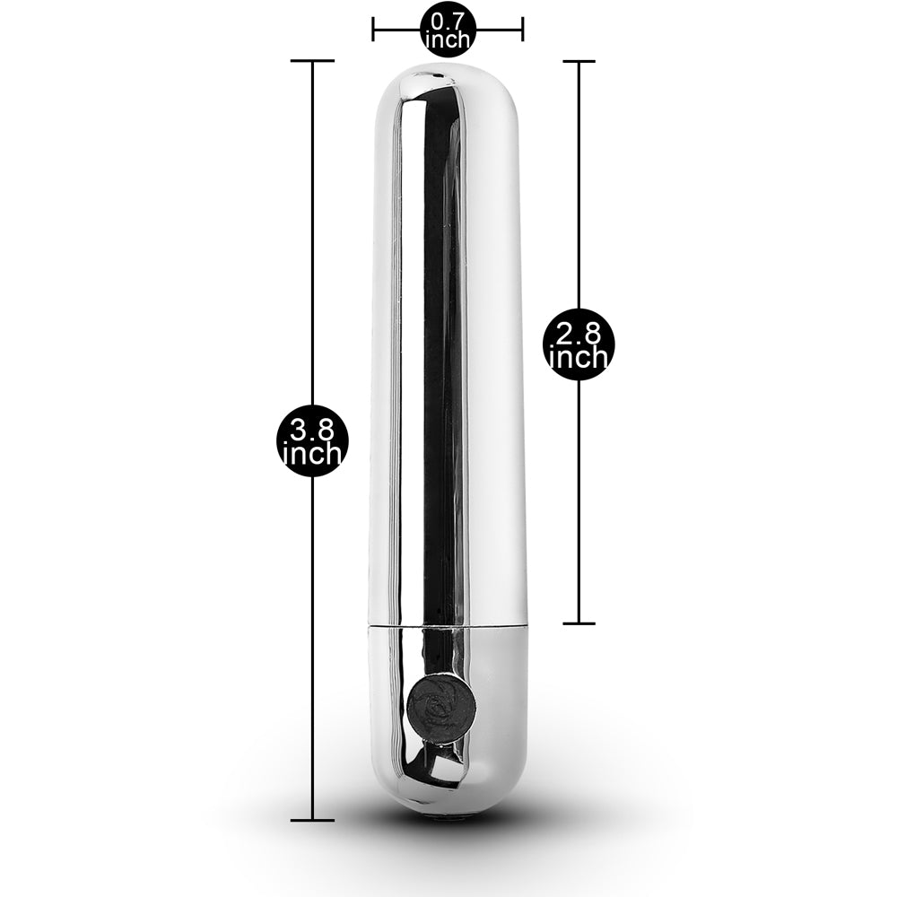Loveangels Rechargeable 10 Speed Bullet Vibrator Sizing