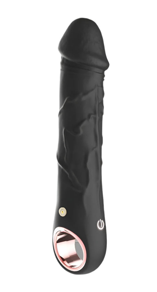 Loveangels Rechargeable Black Stiffy 7.1" Charging