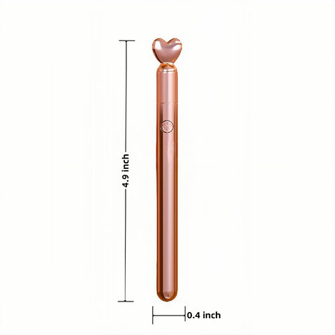 Loveangels Rechargeable Rose Gold Slim Bullet Sizing