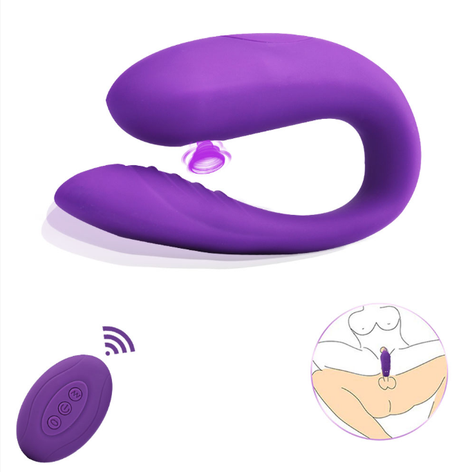 Loveangels Remote Control Air Pulse Massager