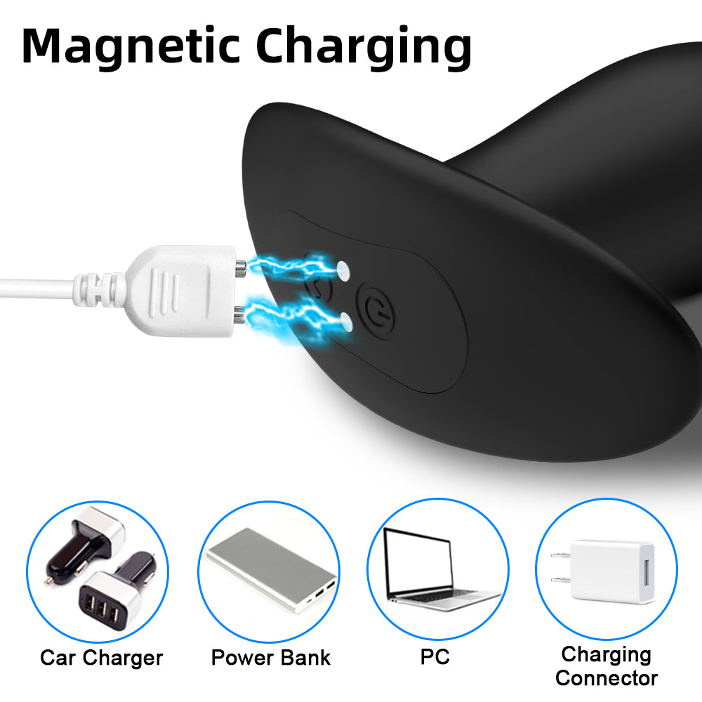 Loveangels Remote Control Dual Motor Anal Vibe charging
