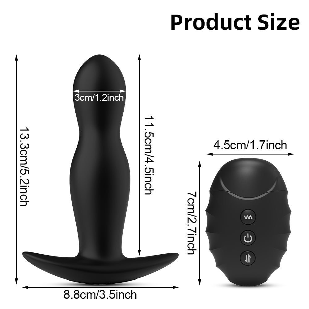 Loveangels Remote Control Dual Motor Anal Vibe sizes
