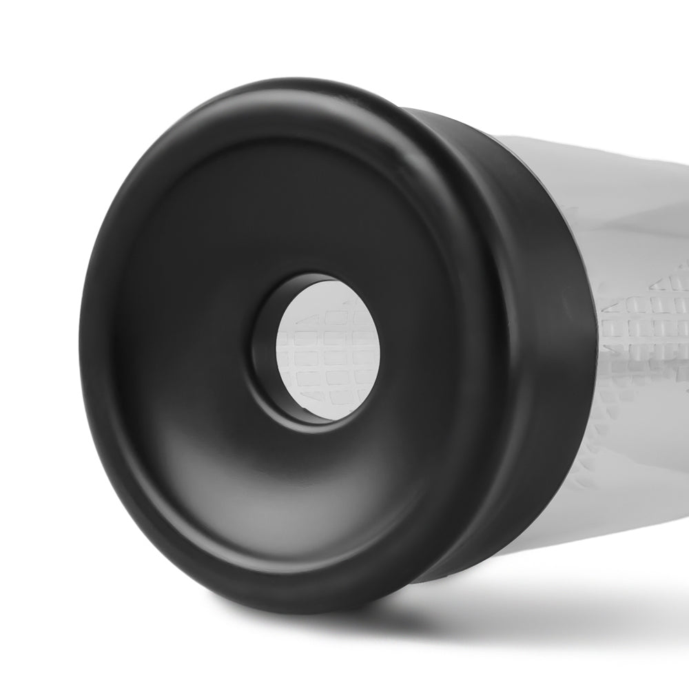 Loveangels Replacement Penis Pump Sleeve - Black Silicone on pump