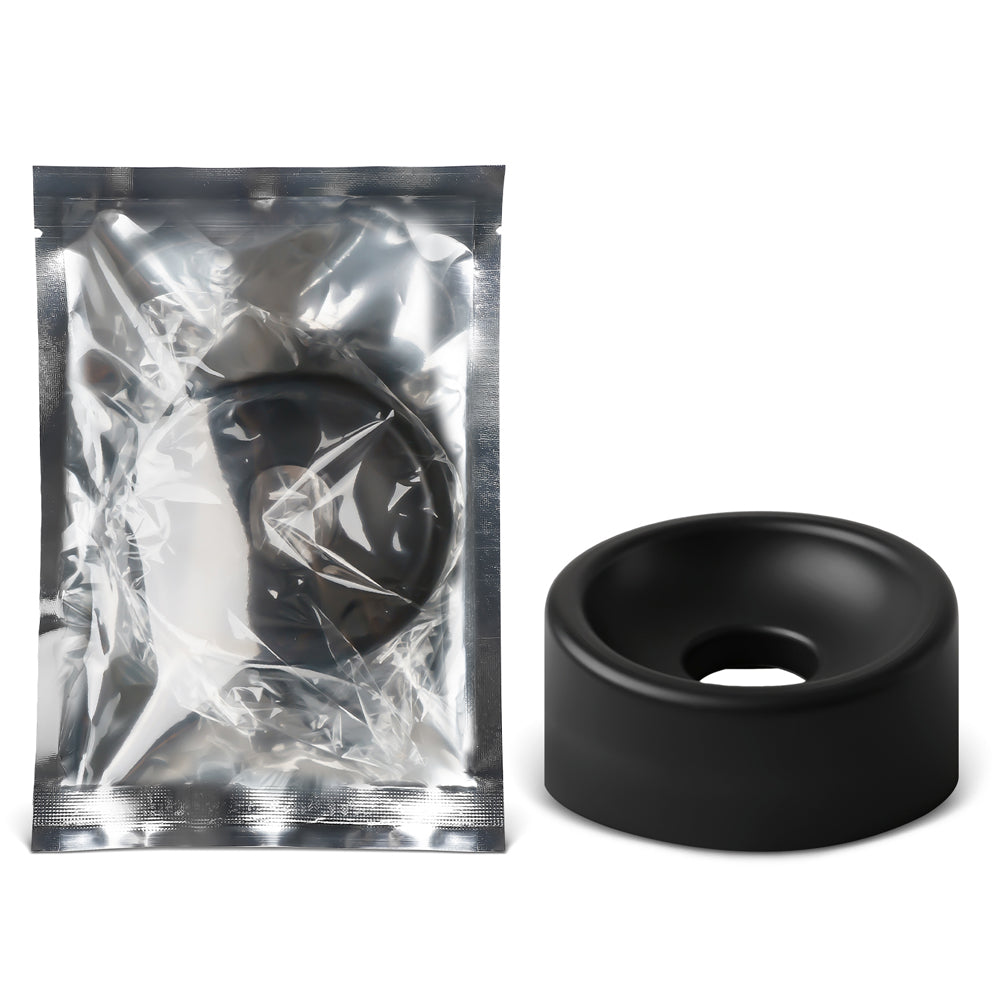 Loveangels Replacement Penis Pump Sleeve - Black Silicone with bag