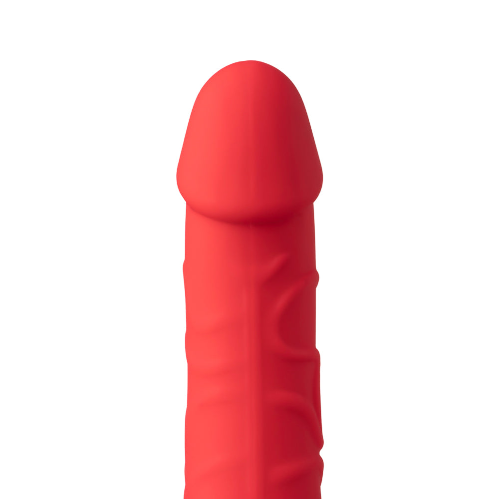 Loveangels Solid Red Strap On Harness With 5.9" Dildo tip