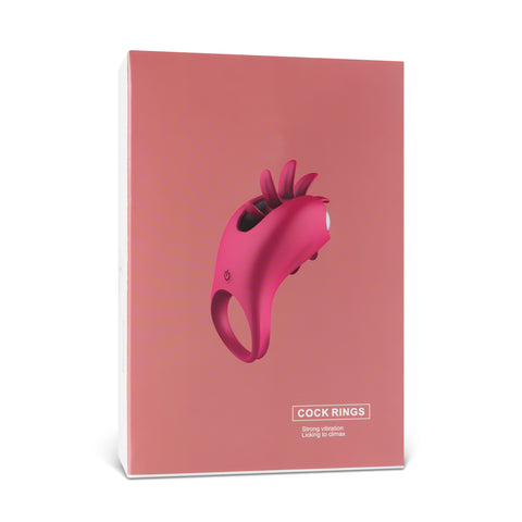 Loveangels Spinning Tongue Vibrating Cock Ring Box