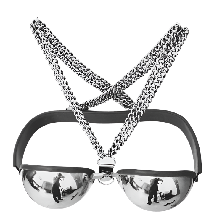 Loveangels Stainless Chastity Bra top