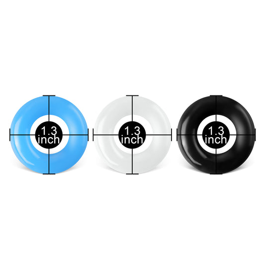 Loveangels Stay Hard Rings 3pk Dimensions