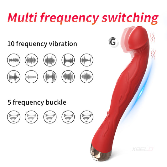 Loveangels Tapping Penis Vibrator functions