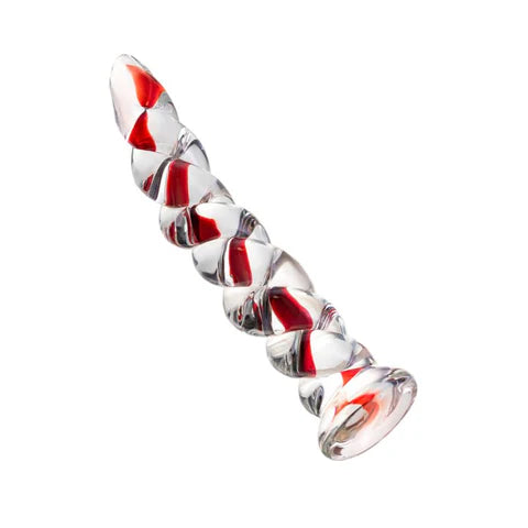 Loveangels Tempered Glass 18cm Twisted Dildo