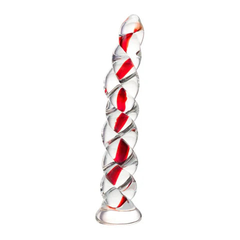 Loveangels Tempered Glass 18cm Twisted Dildo