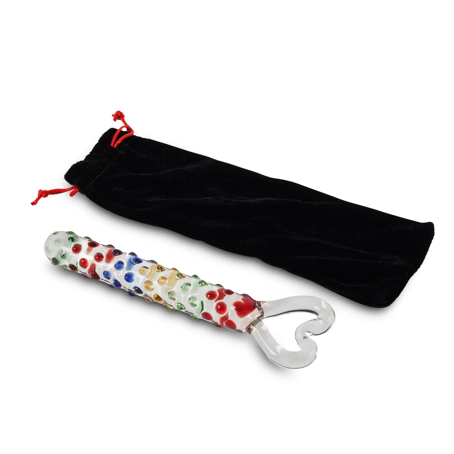 Loveangels Tempered Glass 7.5 Inch Dildo with bag