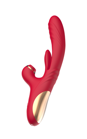 Loveangels Thrusting And Flapping Rabbit With Air Pulse