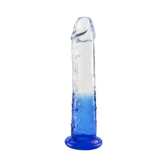 Loveangels Transparent Blue Dong 7.7"