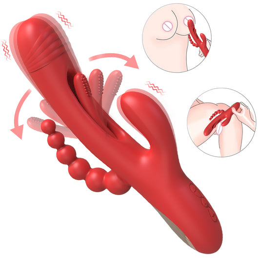 Loveangels Triple Trident Rabbit Vibrator Erogenous Zones