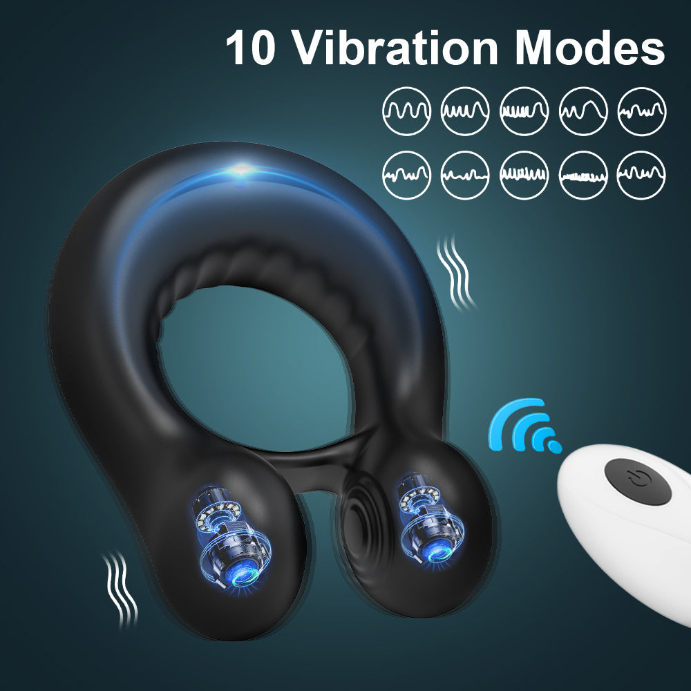 Loveangels Vibrating Duo Ball Cock Ring frequencies