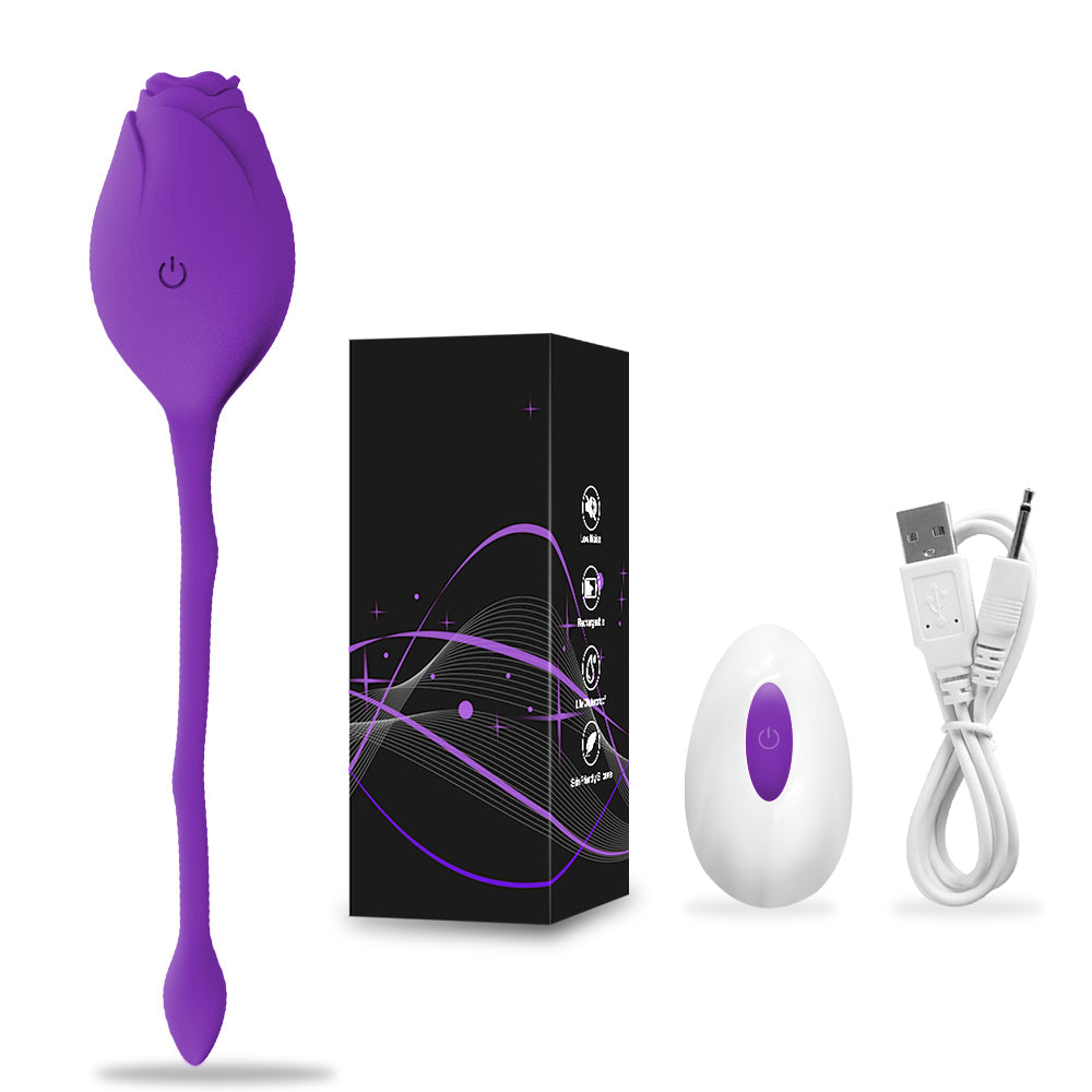 Loveangels Vibrating Love Egg purple with box