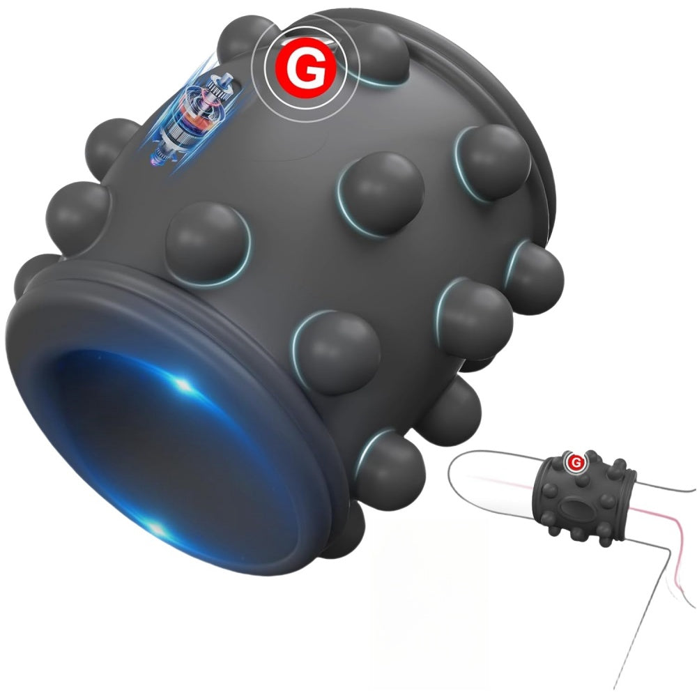 Loveangels Vibrating Nubby Cock Ring Motor
