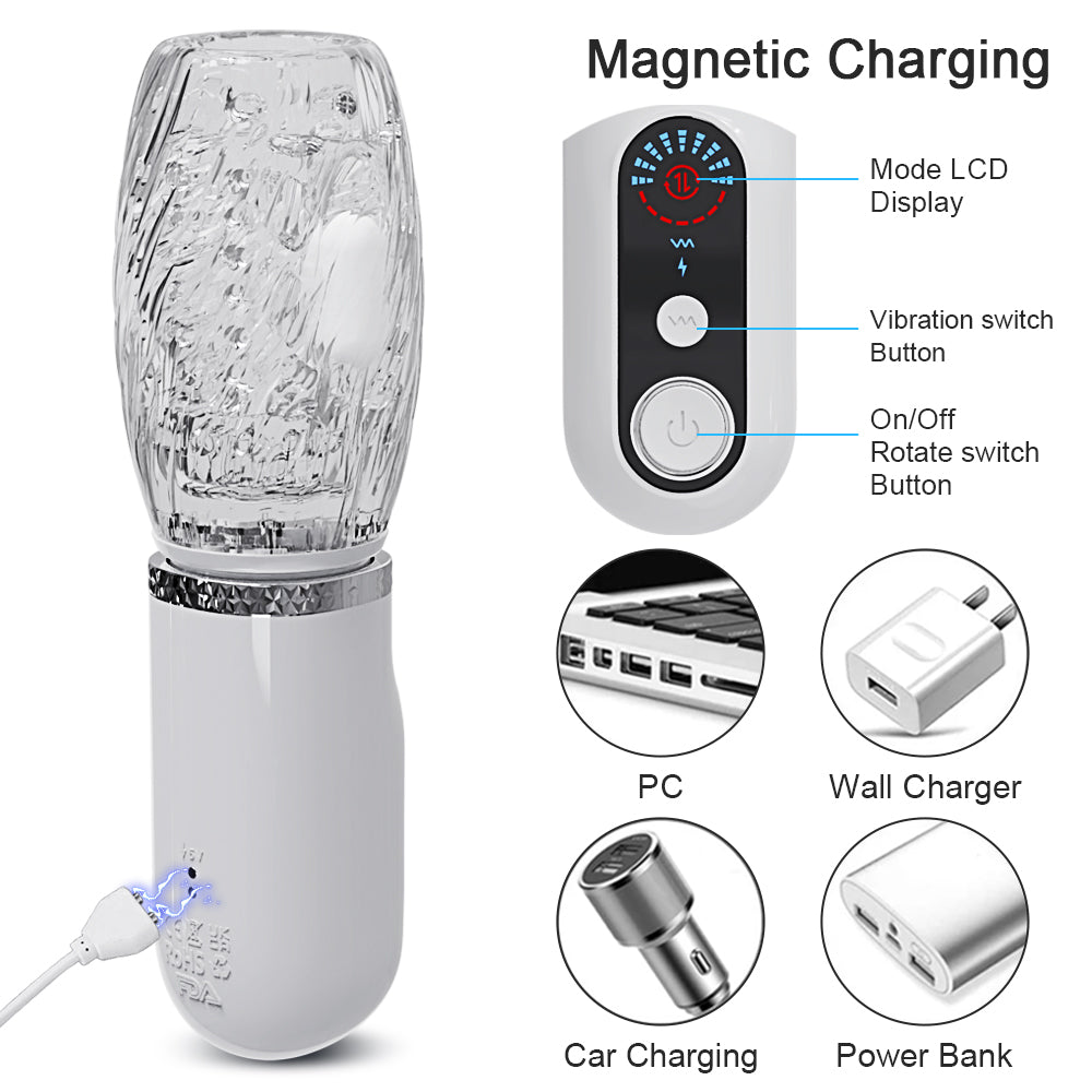 Loveangels Vibrating Rotobator charging