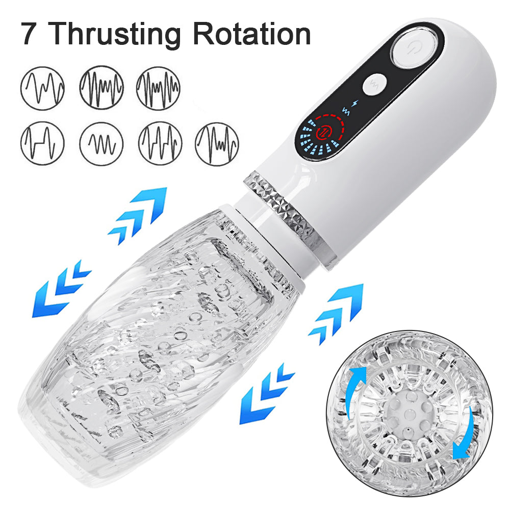 Loveangels Vibrating Rotobator thrusting rotations