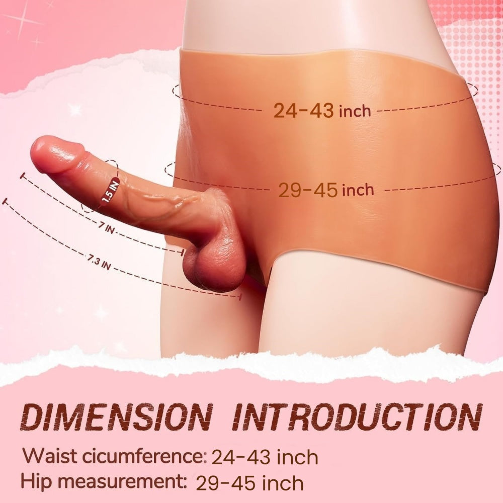 Loveangels Wearable Penis Pants Size Guide