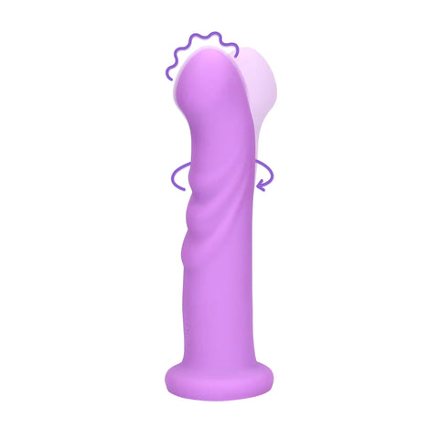 Loveline Ultra Soft Silicone Rotating G-Spot Vibrator