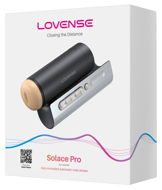Lovense Solace Pro Automatic Thrusting Masturbator with App Control Box
