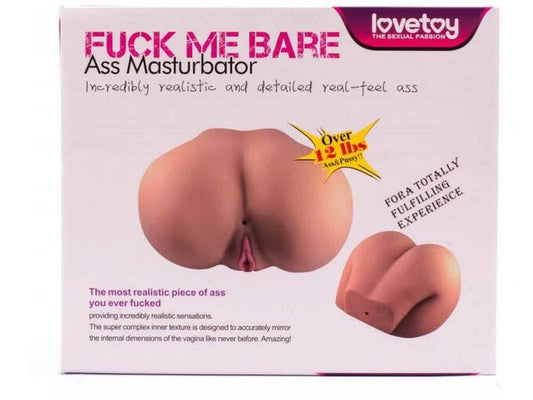 Lovetoy Fuck Me Bare Ass Masturbator box