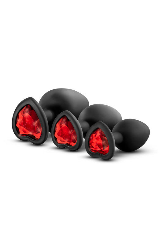 Luxe Bling Plugs Training Kit red heart