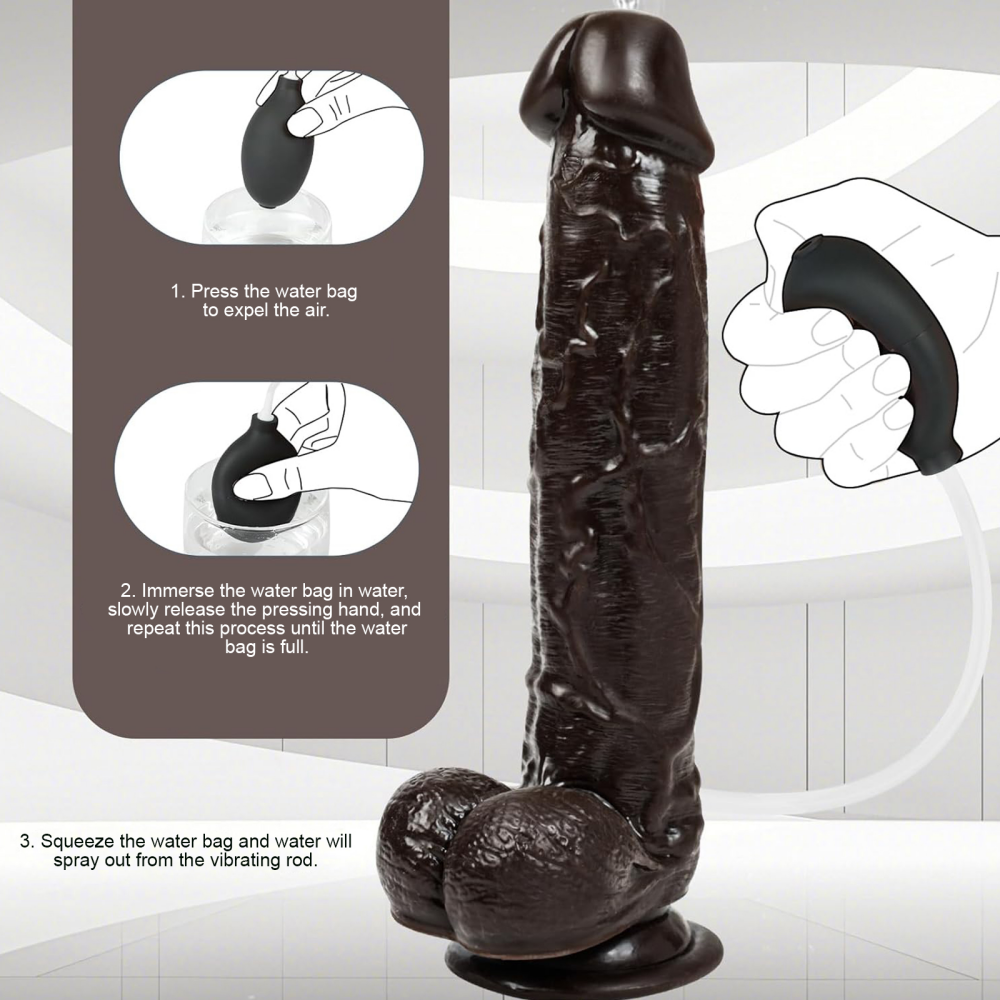 Loveangels 10" Squirting Dildo