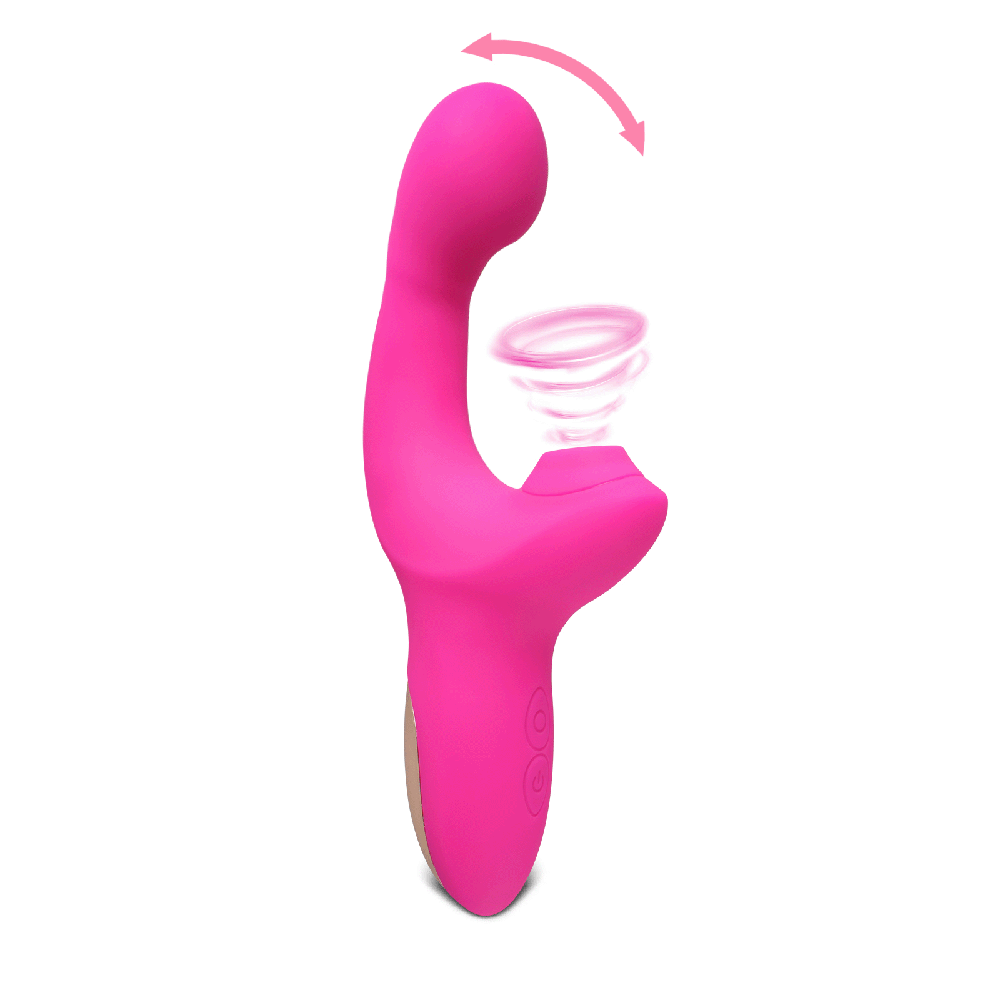 Loveangels Swing Bloom Swinging G-Spot Vibrator With Suction