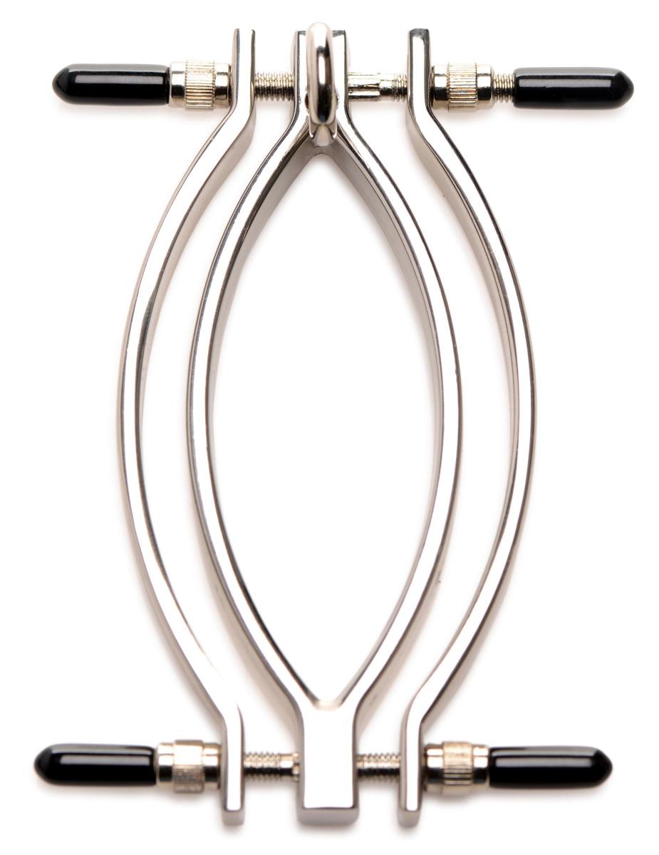 Master Series Adjustable Pussy Tugger With Chain