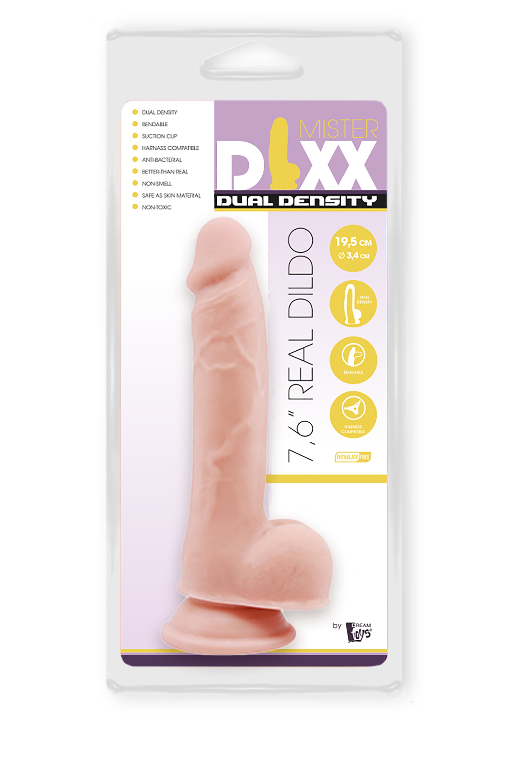 Mr Dixx 7.6 Inch packaging