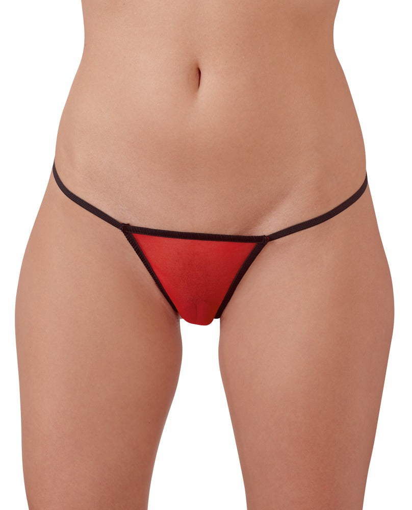 NO:XQSE 7pk Thong Set red