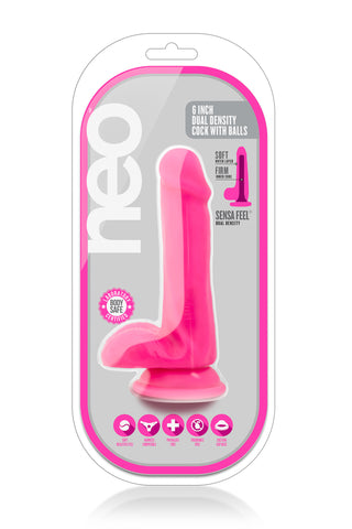 Neo 6 Inch Dual Density Cock packaging