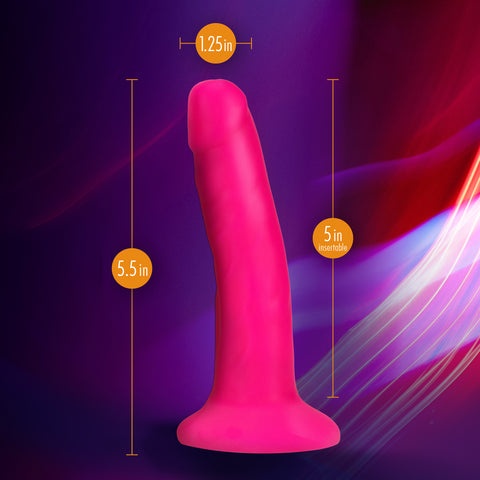 Neo Elite 6 Inch Neon Cock size