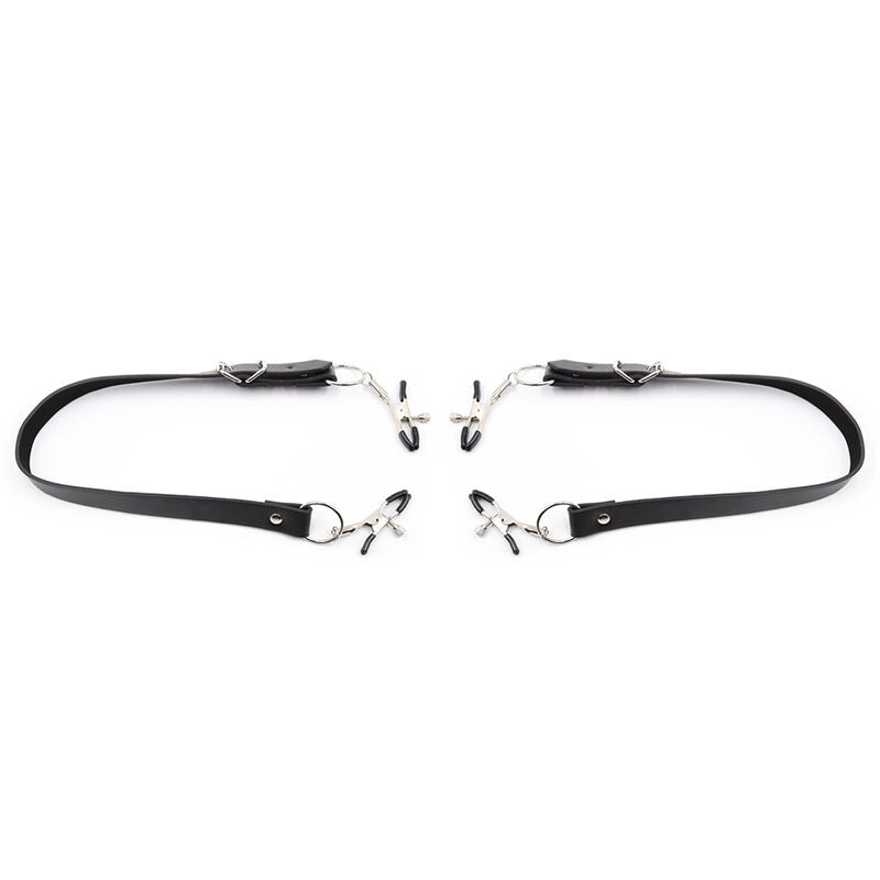 OHMAMA Fetish - Labia Clamps With Leg Straps