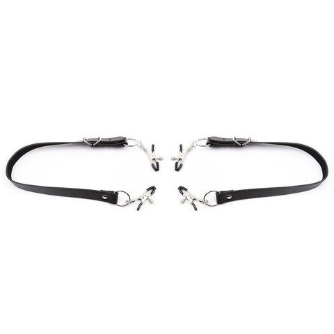 OHMAMA Fetish - Labia Clamps With Leg Straps