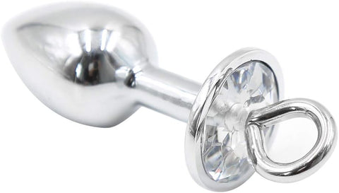 OHMAMA Hand Cuffs With Chain And Anal Plug closeup