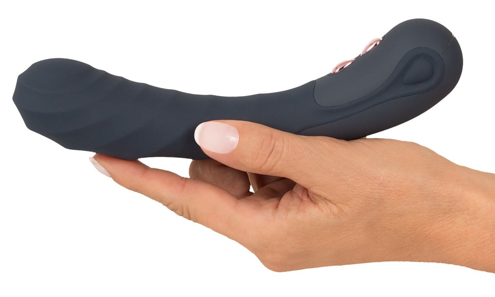 Oh! G-Spot Vibrator in hand