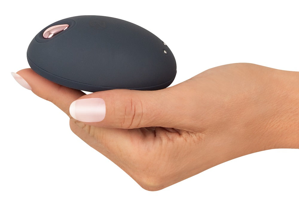 Oh! Lay-On Vibrator in hand