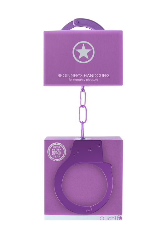 Ouch! Beginner's Handcuffs packaging