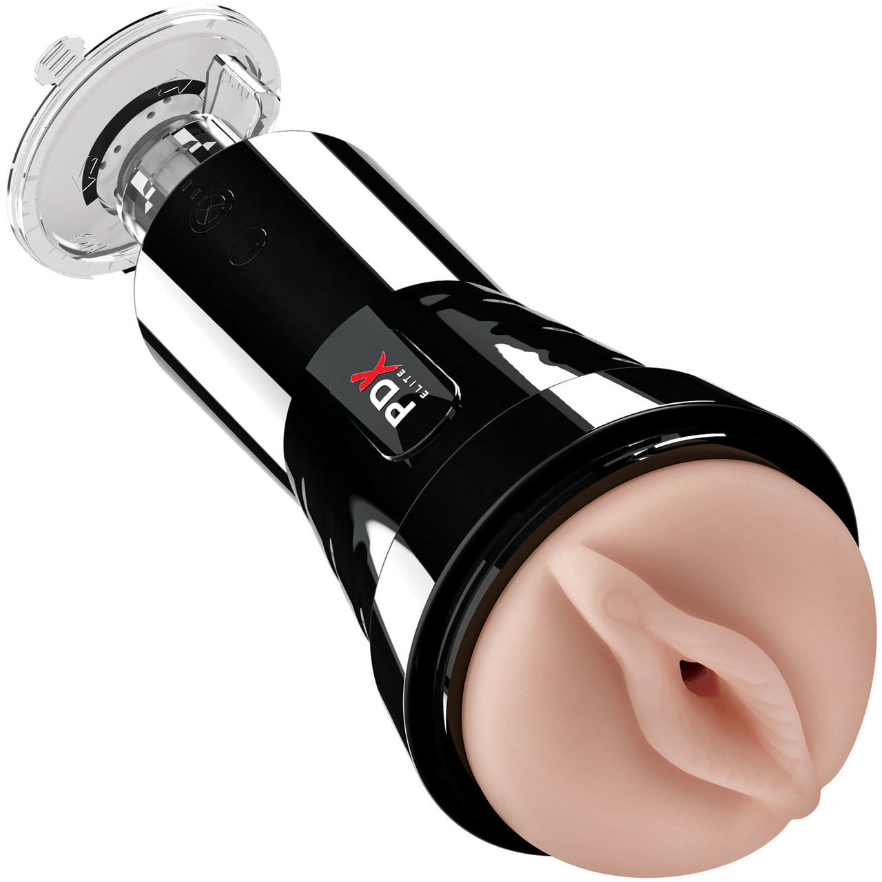 PDX Elite Cock Compressor Vibrator With Stand