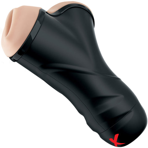 PDX Elite Double Penetration Vibrating Stroker