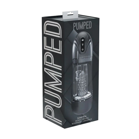 SonicPull - Suction and Vibration Masturbator Pump