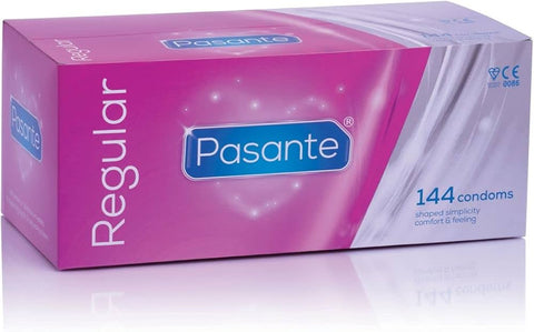 Pasante Condom Regular Range (144 pack) box